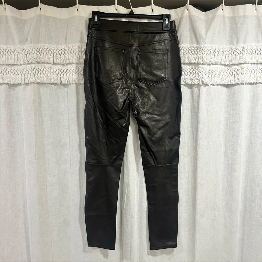 SPANX Black Skinny Pants with Sleek Fit - Picture 6 of 12